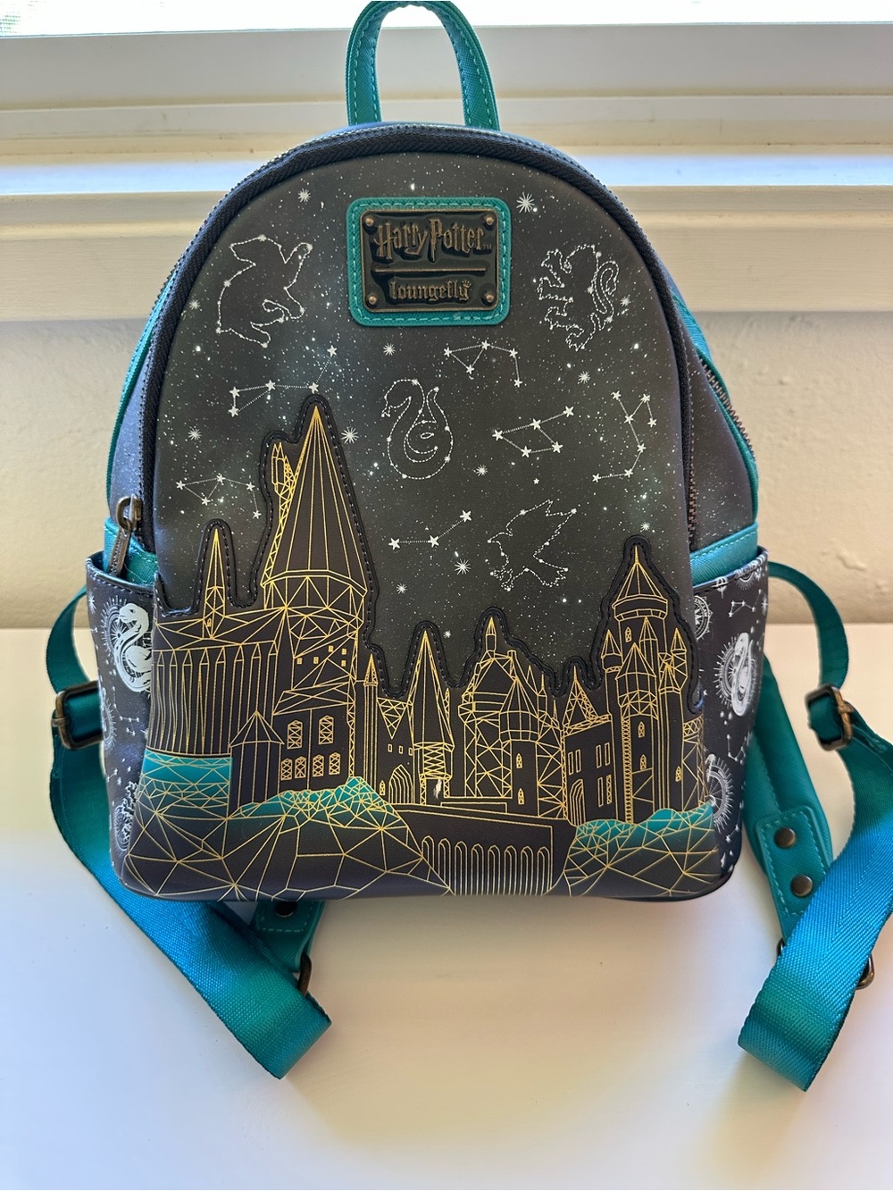 Harry Potter Loungefly Hogwarts Constellation Glow in the Dark